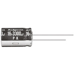 Rubycon 1000μF Aluminium Electrolytic Capacitor 25V dc, Radial, Through Hole - 25PK1000MEFC10X16