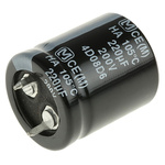 Panasonic 220μF Electrolytic Capacitor 200V dc, Through Hole - ECEC2DA221BJ