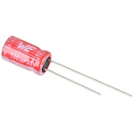 Wurth Elektronik 100μF Aluminium Electrolytic Capacitor 35V dc, Radial, Through Hole - 860020573008