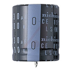 Nichicon 3300μF Aluminium Electrolytic Capacitor 50V dc, Snap-In - LLS1H332MELA