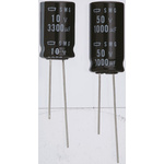 Nippon Chemi-Con 100μF Electrolytic Capacitor 25V dc, Through Hole - ESMG250ELL101MF11D