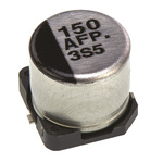 Panasonic 150μF Aluminium Electrolytic Capacitor 10V dc, Surface Mount - EEEFP1A151AP