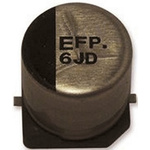 Panasonic 100μF Aluminium Electrolytic Capacitor 25V dc, Surface Mount - EEEFP1E101AP