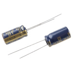 Panasonic 330μF Aluminium Electrolytic Capacitor 25V dc, Radial, Through Hole - EEUFC1E331L