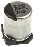 Panasonic 220μF Aluminium Electrolytic Capacitor 10V dc, Surface Mount - EEEFPA221XAP