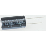 Rubycon 10000μF Aluminium Electrolytic Capacitor 10V dc, Radial, Through Hole - 10YXF10000M18X35.5