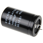 EPCOS 15000μF Electrolytic Capacitor 40V dc, Snap-In - B41303A7159M