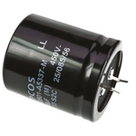 Epcos 330μF Aluminium Electrolytic Capacitor 450V dc, Snap-In - B43501A5337M
