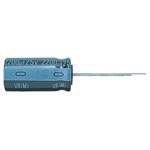 Nichicon 100μF Aluminium Electrolytic Capacitor 10V dc, Radial, Through Hole - UVR1A101MDD