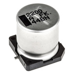 Panasonic 2200μF Aluminium Electrolytic Capacitor 10V dc, Surface Mount - EEEFK1A222AQ