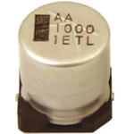 Rubycon 1000μF Aluminium Electrolytic Capacitor 25V dc, Surface Mount - 25TLV1000M12.5X13.5