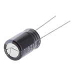 Rubycon 820μF Aluminium Electrolytic Capacitor 6.3V dc, Radial, Through Hole - 6.3ZLH820M8X11.5