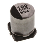 Panasonic 100μF Aluminium Electrolytic Capacitor 16V dc, Surface Mount - EEEHC1C101XP