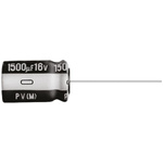 Nichicon 330μF Aluminium Electrolytic Capacitor 10V dc, Radial, Through Hole - UPV1A331MGD