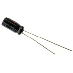 Panasonic 10μF Aluminium Electrolytic Capacitor 50V dc, Radial, Through Hole - EEUHD1H100