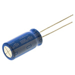 Nichicon 1000μF Aluminium Electrolytic Capacitor 10V dc, Radial, Through Hole - UBT1A102MPD8
