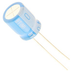 Nichicon 47μF Aluminium Electrolytic Capacitor 63V dc, Radial, Through Hole - UBT1J470MPD8