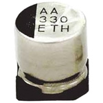 Rubycon 220μF Aluminium Electrolytic Capacitor 25V dc, Surface Mount - 25THV220M8X10.5