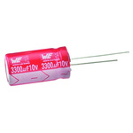Wurth Elektronik 1500μF Aluminium Electrolytic Capacitor 10V dc, Radial, Through Hole - 860080275018