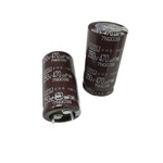 Nippon Chemi-Con 470μF Aluminium Electrolytic Capacitor 250V dc, Snap-In - EKMS251VSN471MP40S