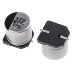 Panasonic 470μF Aluminium Electrolytic Capacitor 25V dc, Surface Mount - EEEFK1E471AP