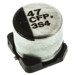 Panasonic 47μF Aluminium Electrolytic Capacitor 16V dc, Surface Mount - EEEFP1C470AP