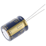 Panasonic 3300μF Aluminium Electrolytic Capacitor 10V dc, Radial, Through Hole - EEUFC1A332S