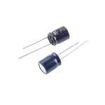Panasonic 820μF Aluminium Electrolytic Capacitor 6.3V dc, Radial, Through Hole - EEUFC0J821
