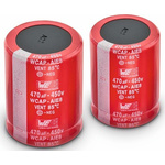 Wurth Elektronik 120μF Aluminium Electrolytic Capacitor 450V dc, Snap-In - 861221484008