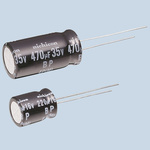 Nichicon 3.3μF Aluminium Electrolytic Capacitor 100V dc, Radial, Through Hole - UEP2A3R3MED