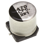 Panasonic 220μF Aluminium Electrolytic Capacitor 16V dc, Surface Mount - EEEFKC221XAP