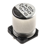 Nichicon 100μF Aluminium Electrolytic Capacitor 50V dc, Surface Mount - UWT1H101MNL1GS