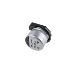 Nichicon 10μF Aluminium Electrolytic Capacitor 50V dc, Surface Mount - UWT1H100MCL1GB