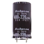 Rubycon 1000μF Aluminium Electrolytic Capacitor 315V dc, Snap-In - 315VXH1000MEFCSN35X50