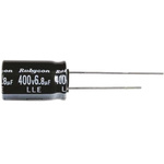 Rubycon 4.7μF Aluminium Electrolytic Capacitor 200V dc, Radial, Through Hole - 200LLE4,7MEFC6.3X11