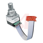 Grayhill 5V dc Optical Encoder with a 6.35 mm Flat Shaft, Surface Mount, Stripped Cable