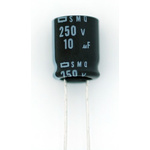 CHEMI-CON 100μF Aluminium Electrolytic Capacitor 50V dc, Radial, Through Hole - ESMQ500ELL101MHB5D