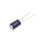 Panasonic 100μF Aluminium Electrolytic Capacitor 25V dc, Radial, Through Hole - ECEA1EN101U