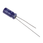 Panasonic 22μF Aluminium Electrolytic Capacitor 25V dc, Radial, Through Hole - ECEA1EN220X