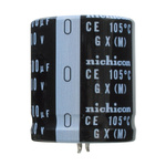Nichicon 270μF Aluminium Electrolytic Capacitor 400V dc, Snap-In - LGX2G271MELA40