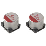 Nichicon 470μF Conductive Polymer Aluminium Solid Electrolytic Capacitor 6.3V dc, Surface Mount - RHA0J471MCN1GS