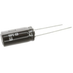 Panasonic 100μF Aluminium Electrolytic Aluminium Capacitor 63V dc, Radial, Through Hole - EEUEB1J101B