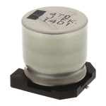 Panasonic 470μF Aluminium Electrolytic Capacitor 63V dc, Surface Mount - EEEFK1J471AM