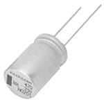 Nichicon 1000μF Aluminium Electrolytic Capacitor 50V dc, Radial, Through Hole - UBX1H102MHL