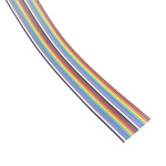 3M 20 Way Unscreened Flat Ribbon Cable, 25.4 mm Width, Series 3302, 30m