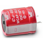 Wurth Elektronik 220μF Aluminium Electrolytic Capacitor 450V dc, Snap-In - 861111486032