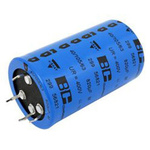 Vishay 820μF Aluminium Electrolytic Capacitor 400V dc, Snap-In - MAL229956821E3