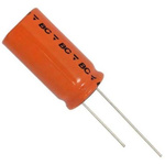 Vishay 60F Supercapacitor EDLC -20 → +50% Tolerance, 220 EDLC-P 2.7V dc, Through Hole