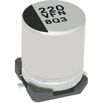 Panasonic 10μF Aluminium Electrolytic Capacitor 10V dc, Surface Mount - EEEFN1A100R