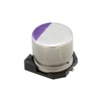 Panasonic 820μF Conductive Polymer Aluminium Solid Capacitor 16V dc, Surface Mount - 16SVPG820M